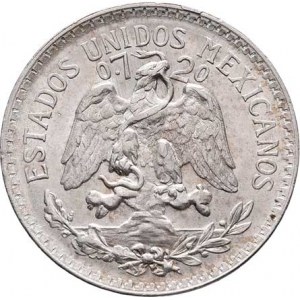 Mexiko, republika, 1867 -, 50 Centavos 1944 Mo, Mexiko, KM.447 (Ag720), 8.281g,