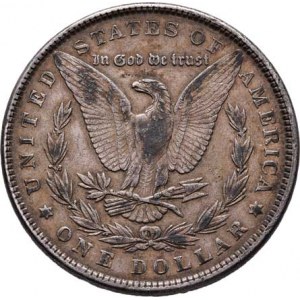 USA, Dolar 1884 - Morgan, KM.110 (Ag900), 26.735g,
