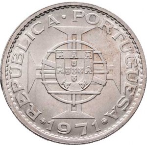 Macao - portugalská kolonie, 5 Patacas 1971, KM.5a (Ag650), 10.071g, nep.hr.,