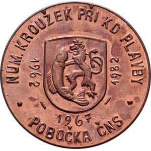 Děčín - pobočka ČNS, Dluhoš, Bernát - 20 let organiz.numismatiky 1982 -