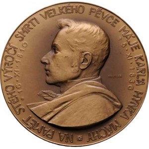 Beutler Miloslav, 1897 - 1964, K.H.Mácha - AE medaile na 100.výročí úmrtí 1936 -