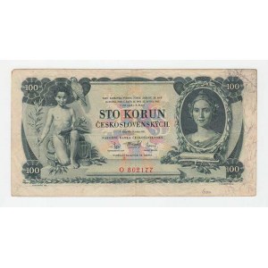 Československo - bankovky Národ. banky Československé, 100 Koruna 1931, série O, BHK.25a neperf.