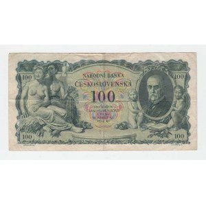 Československo - bankovky Národ. banky Československé, 100 Koruna 1931, série Oc, BHK.25c, He.25b2
