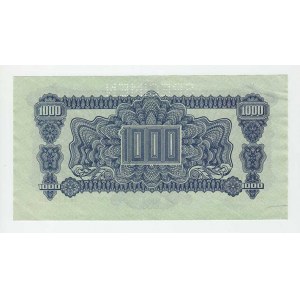 ČSR - Poukázky pro osvobozené území, 1944 - 1945, 1000 Koruna 1944, série TA, BHK.61, He.66a.s1,