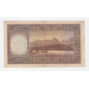 Československo - bankovky a státovky 1945 - 1953, 500 Koruna 1946, série Z, BHK.80a, He.87a, neper