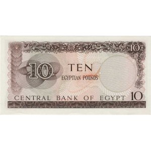 Egypt, 10 Pounds 1964, Pick.41 - signatura 12