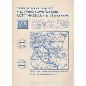 Osobní a jiné dokumenty :, Trutnov a Praha 1935 - vzorník české pošty k olsavám
