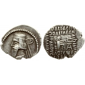 Parthia 1 Drachm (10-38 AD) Artabanus II. Ekbatana. Averse: Diademed bust to the left. Reverse...