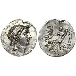 Greece Seleucids Kingdom 1 Tetradrachm Demetrios I Soter (162-150 BC) Antioch on-the-Orontes; circa 162-155/54 BC...