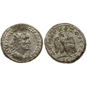 Roman Empire Syria 1 Tetradrachm Trajan Decius(249-251 AD). Antiochia 249 AD. Averse...