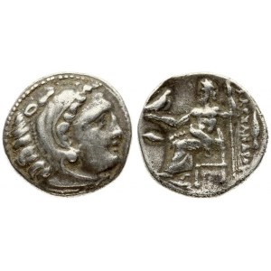 Greece Kingdom of Macedon 1 Drachm Alexander III the Great(336-323 BC). Posthumous; 323/319 BC Chr. colophon; Averse...