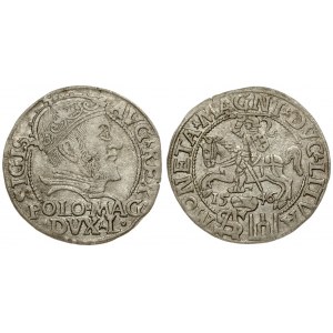 Lithuania 1 Grosz 1546 Vilnius. Sigismund II Augustus (1545-1572). Lithuanian coins Vilnius; on the reverse...