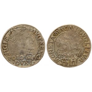Lithuania 1 Grosz 1547 Vilnius. Sigismund II Augustus (1545-1572). Lithuanian coins Vilnius; on the reverse...