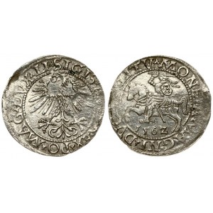 Lithuania 1/2 Grosz 1562 Vilnius. Sigismund II Augustus (1545-1572). Averse Lettering: *SIGIS*AVG*REX*PO*MAG*DVX*LI...