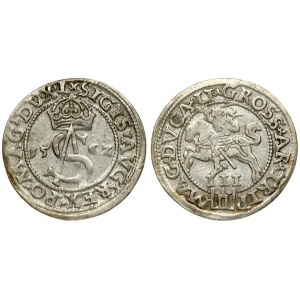 Lithuania 3 Groszy 1562 Vilnius. Sigismund II Augustus (1545-1572) - Lithuanian coins Vilnius; variety 'Knight...