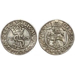 Lithuania 3 Groszy 1563 Vilnius. Sigismund II Augustus (1545-1572) - Lithuanian coins Vilnius; variety ...