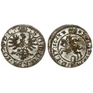 Lithuania 1 Solidus 1623 Vilnius. Sigismund III Vasa (1587-1632). Averse: Eagle within circle. Reverse...