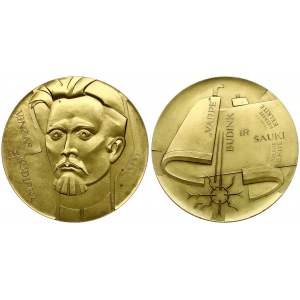 Lithuania Medal 1999 Vincas Kudirka. Averse: Portrait of Vincas Kudirka Date 1858-1899.  Reverse...