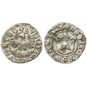 Poland 1/2 Grosz 1525 Silesia the city of Swidnica - Ludwik Jagiellonczyk (1516-1526); the king of Bohemia and Hungary...