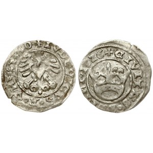 Poland 1/2 Grosz 1526 Silesia the city of Swidnica - Ludwik Jagiellonczyk (1516-1526); the king of Bohemia and Hungary...