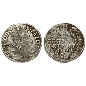 Poland 3 Groszy 1598 Poznan. Sigismund III Vasa (1587-1632). Crown coins. Averse: Crowned bust right. Reverse: Value...