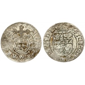Poland 1/24 Thaler 1614 Bydgoszcz. Sigismund III Vasa (1587-1632). Averse: Crowned shield. Reverse...