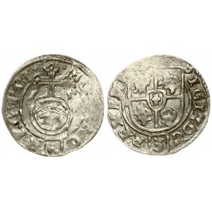 Poland 1/24 Thaler 1615 Bydgoszcz. Sigismund III Vasa (1587-1632). Averse: Crowned shield. Reverse...