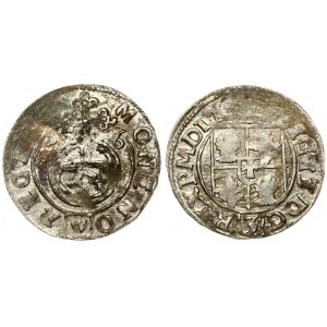 Poland 1/24 Thaler 1616 Bydgoszcz. Sigismund III Vasa (1587-1632). Averse: Crowned shield. Reverse...