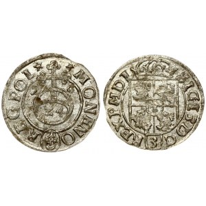 Poland 1/24 Thaler 1616 Bydgoszcz. Sigismund III Vasa (1587-1632). Averse: Crowned shield. Reverse...