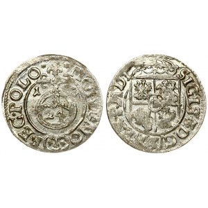 Poland 1/24 Thaler 1619 Bydgoszcz. Sigismund III Vasa (1587-1632). Averse: Crowned shield. Reverse...