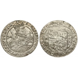 Poland 1 Ort 1623 (PRVS.M+) Bydgoszcz. Sigismund III Vasa (1587-1632). Averse: Crowned half-length figure right...