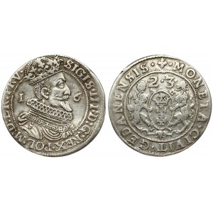 Poland Gdansk 1 Ort 1623 Sigismund III Vasa (1587-1632). Averse Lettering: SIGIS III D G REX POL M D L R PRV...