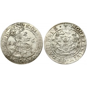 Poland Gdansk 1 Ort 1624/3 Sigismund III Vasa (1587-1632). Averse Lettering: SIGIS III D G REX POL M D L R PR...