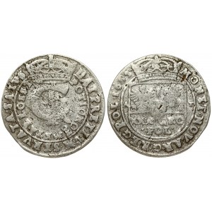 Poland 1 Gulden (Tymf) 1665 AT. John II Casimir Vasa (1649–1668). Averse: Crowned monogram. Reverse: Crowned shield...