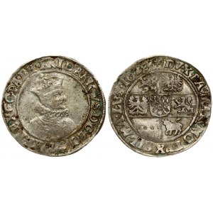 Austria Bohemia Kipper 24 Kreuzer 1620 Troppau. Friedrich (1610-1623).Averse: Crowned bust right value (24...