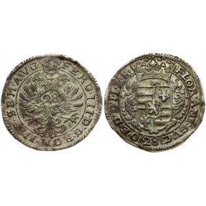 Germany Oldenburg 1 Gulden 28 Stubers (1637) Anton Gunther (1603-1667). Jever in the name of Ferdinand III (1637-1657...