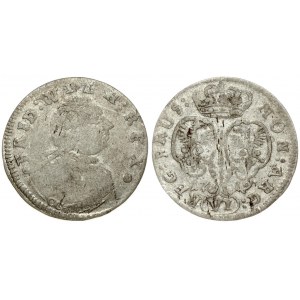 Germany PRUSSIA 6 Groszy 1719 CG Friedrich I(1701-1713). Averse: Uniformed bust to right; mintmaster's initials below...