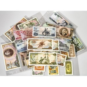 North Korea 15-50 Chon & 1-500 Won Set 1947-2002 Banknotes (Various to UNC). Lot of 43 Banknotes