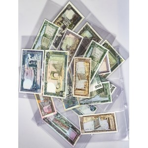 Liban 1-1000 Livres Set (1964-2004) Banknotes (Various to UNC). Lot of 18 Banknotes