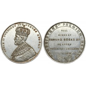 Sweden Medal (1897) which is a unique piece of Swedish history commemorating King Oscar II...