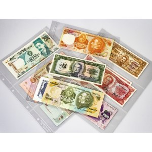 Uruguay 1-10000 Pesos Set 1939-1998 Banknotes (Various to UNC). Lot of 11 Banknotes