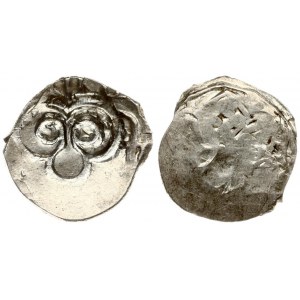 Russia 1 Denga (1402-1427) of the Grand Duchy of Ryazan. Silver. Weight approx: 1.26g. Diameter...