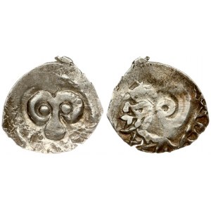 Russia 1 Danga (1402-1427) of the Grand Duchy of Ryazan. Silver. Weight approx:  0.99g. Diameter...