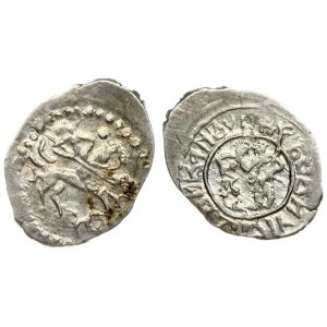 Russia 1 Denga (1432-1454) Ivan Andreevich of the appanage principality of Mozhaisky. Silver. Weight approx:  0.45g...