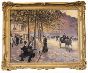 Giuseppe DE SANCTIS (1858-1924), Paryska ulica