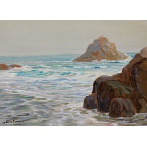 Albin ŁUBNIEWICZ, ROCKS ON THE SIDE OF THE SEA