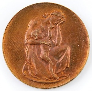 MEDAL HIPERINFLACJA, Niemcy, Saksonia, 1923