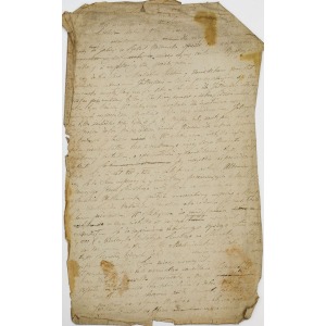 LIST ANTONIEGO WYBRANOWSKIEGO, 1822