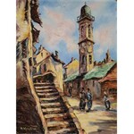 Marcin WENZEL, WIDOK MIEJSKI, 1960