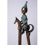 Paweł Erazmus, Houpací kůň (bronz, v. 49 cm)